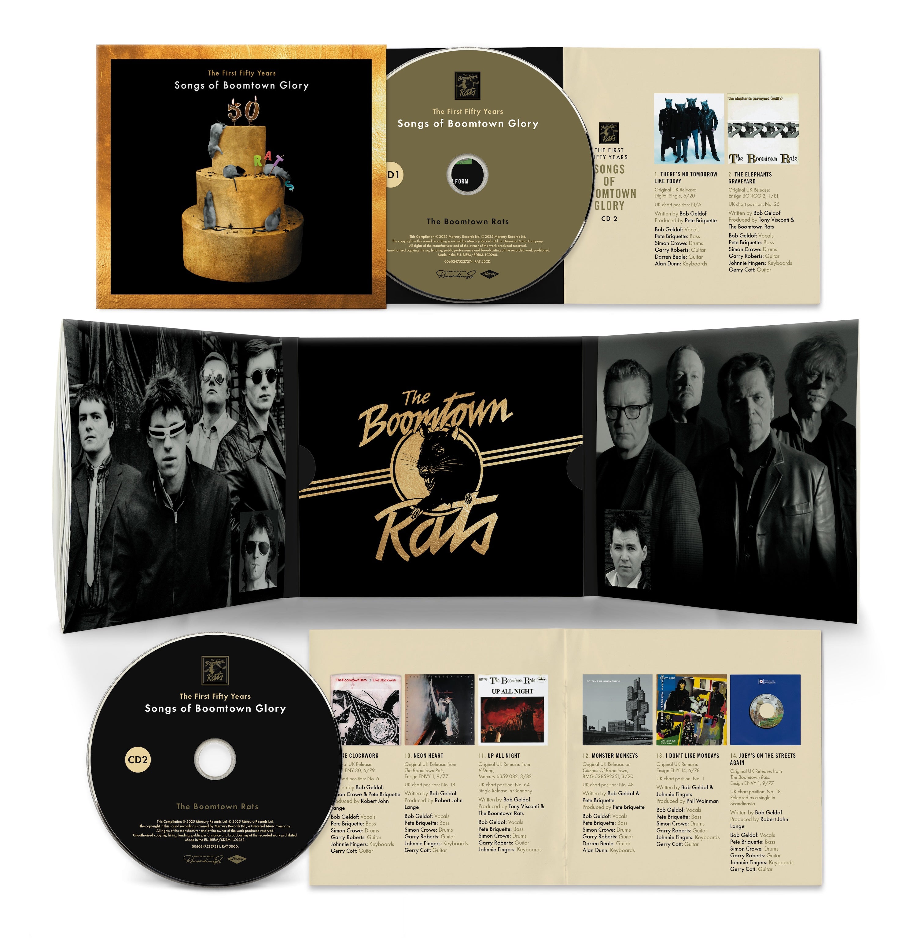 The Boomtown Rats - The First 50 Years: Songs Of Boomtown Glory