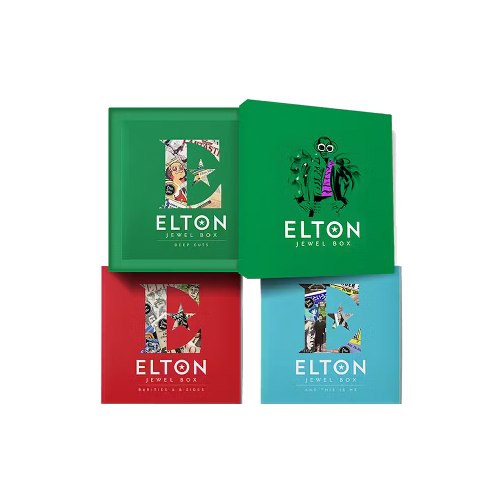 未開封　ELTON JEWEL BOX 完全生産限定盤 エルトン・ジョン / ジュエル・ボックス【輸入盤】【限定盤】【8CD