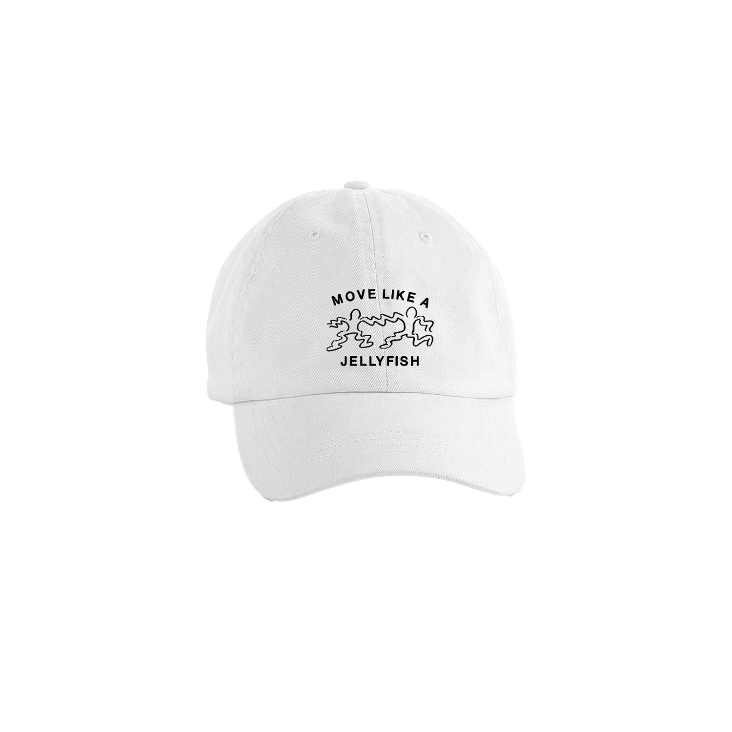 Sigrid - White Jellyfish Embroidered Cap - EMI