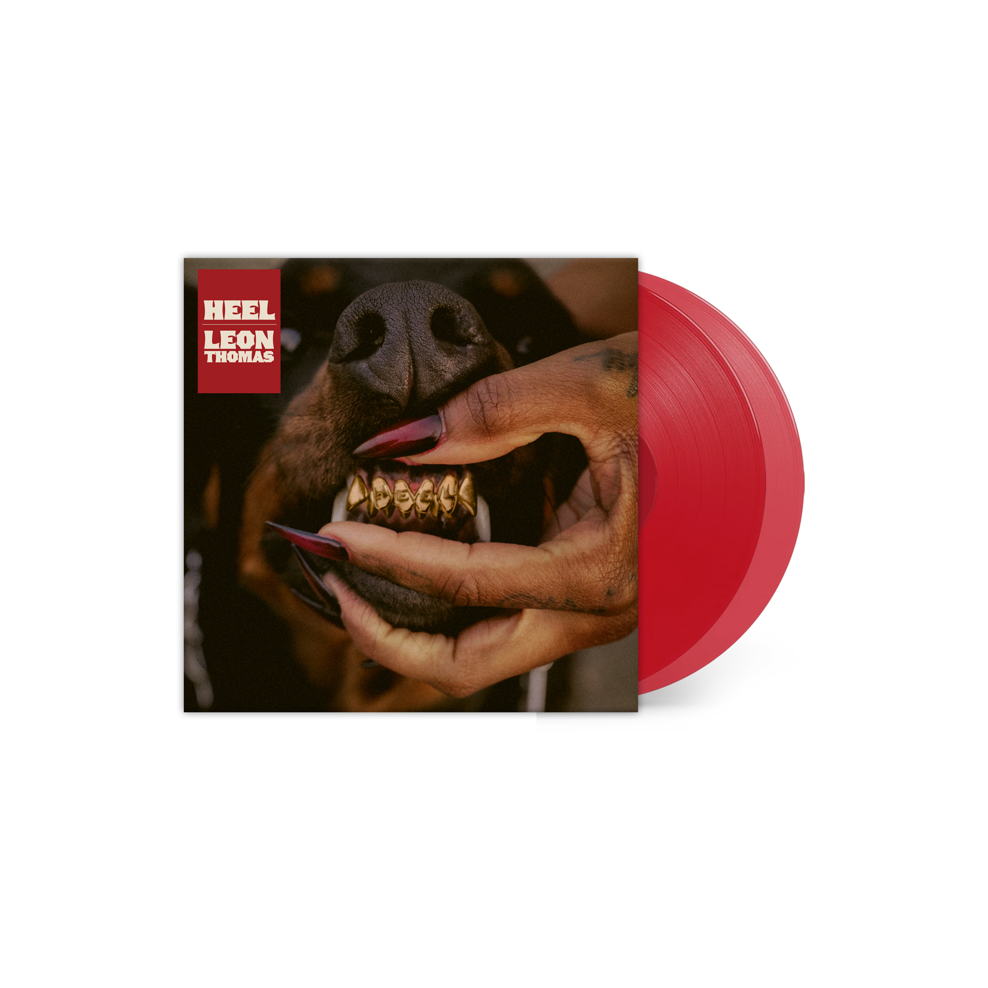 Leon Thomas - MUTT Deluxe: HEEL Standard Translucent Ruby Vinyl - EMI