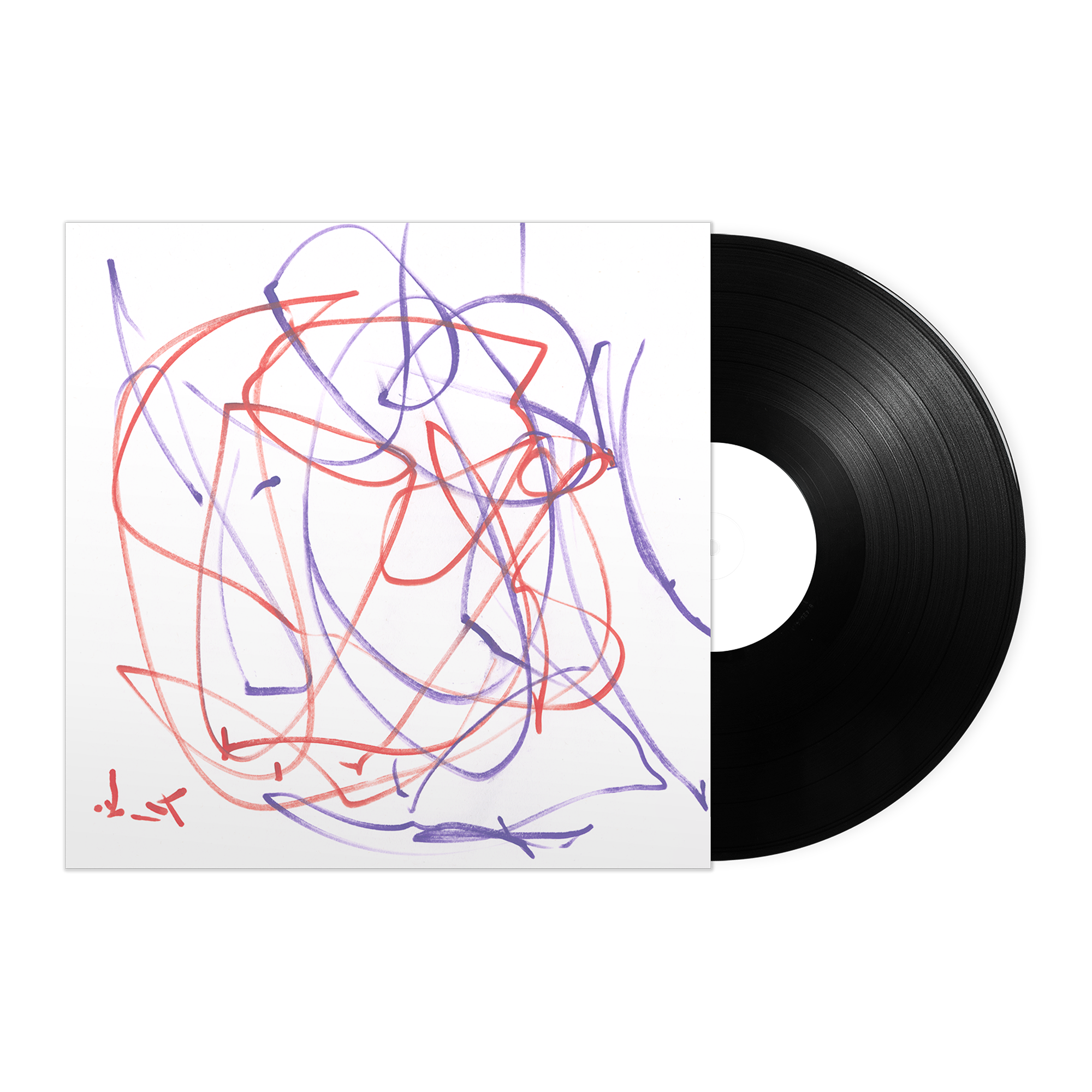 Loyle Carner - hopefully ! white label version black lp - EMI Loyle Carner - hopefully ! white label version black lp - EMI