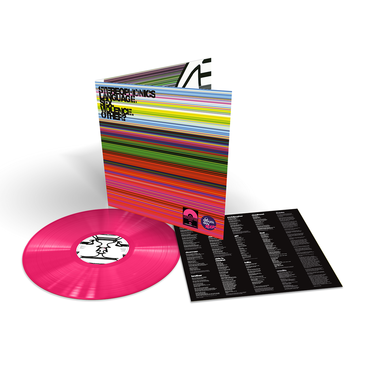 stereophonics 5th 未使用•未開封 廃盤 LP Stereophonics - Language.Sex.Violence.Other?: Pink Vinyl LP [NAD