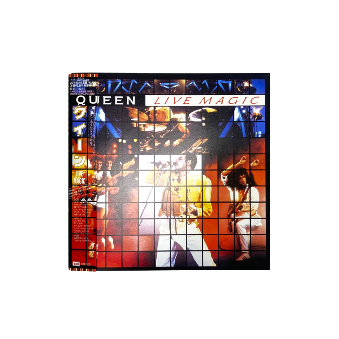 【極美品】レコード　QUEEN LIVE MAGIC Backwood Records : Queen Live Magic Japan Orig. LP OBI | Used