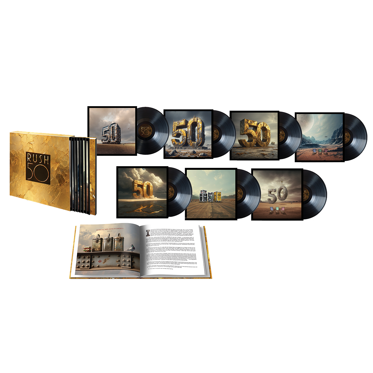 Rush - Rush 50: 7LP Boxset - EMI