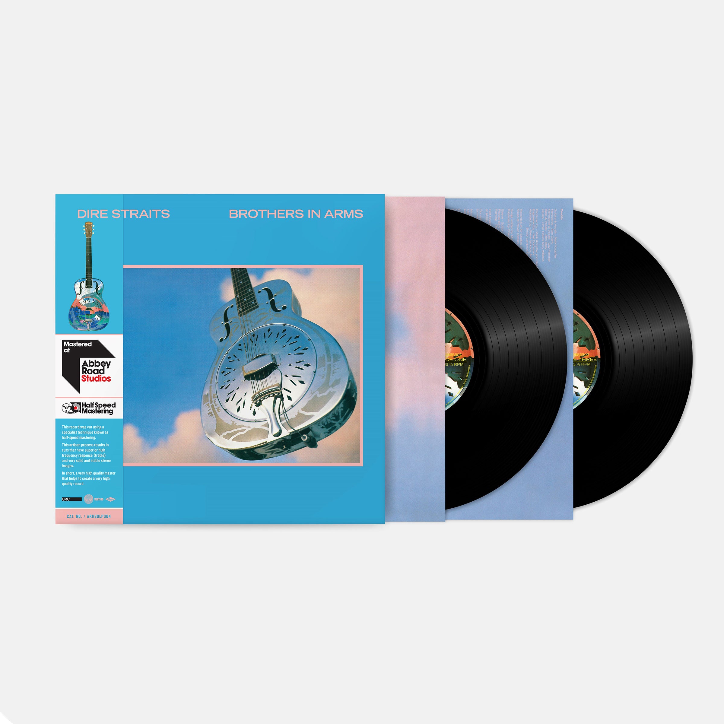 欧2LP Dire Straits Brothers In Arms R125264 Warner Records, Rhin /00520 Dire Straits - Brothers In Arms: Half-Speed Master Vinyl 2LP - EMI