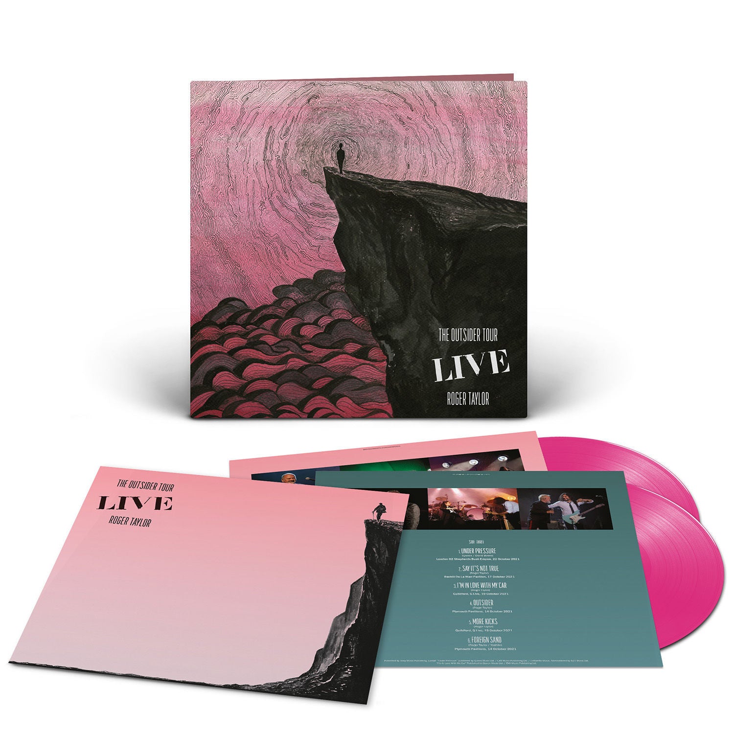 2discs LP Roger Taylor Outsider Tour Live 00602445455362 EMI 未開封 /00660 Roger Taylor - The Outsider Tour Live - EMI