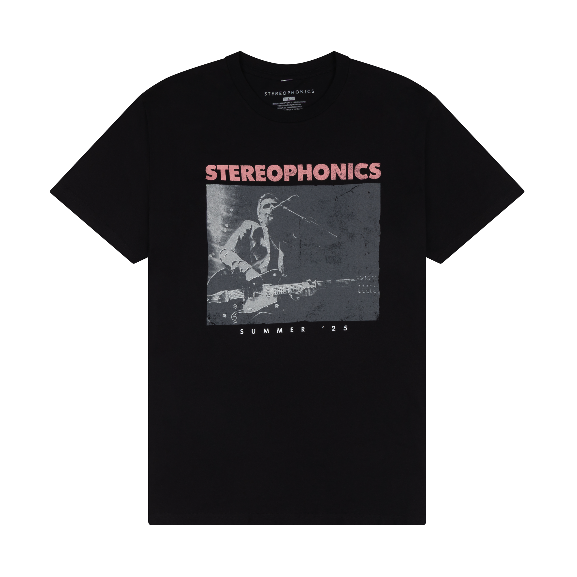Stereophonics - Summer '25 Tour Black T-Shirt - EMI