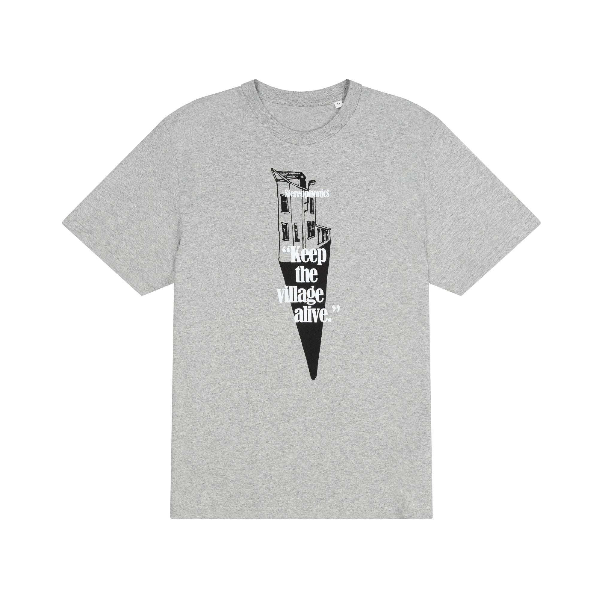 Stereophonics - Vintage Keep The Village Alive Grey T-Shirt - EMI