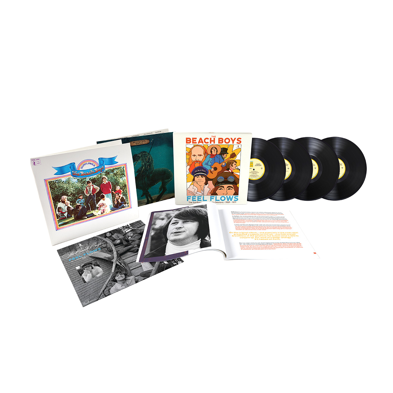 The Beach Boys - Feel Flows - The Sunflower & Surf’s Up Sessions 1969-1971: Vinyl Box Set 4LP