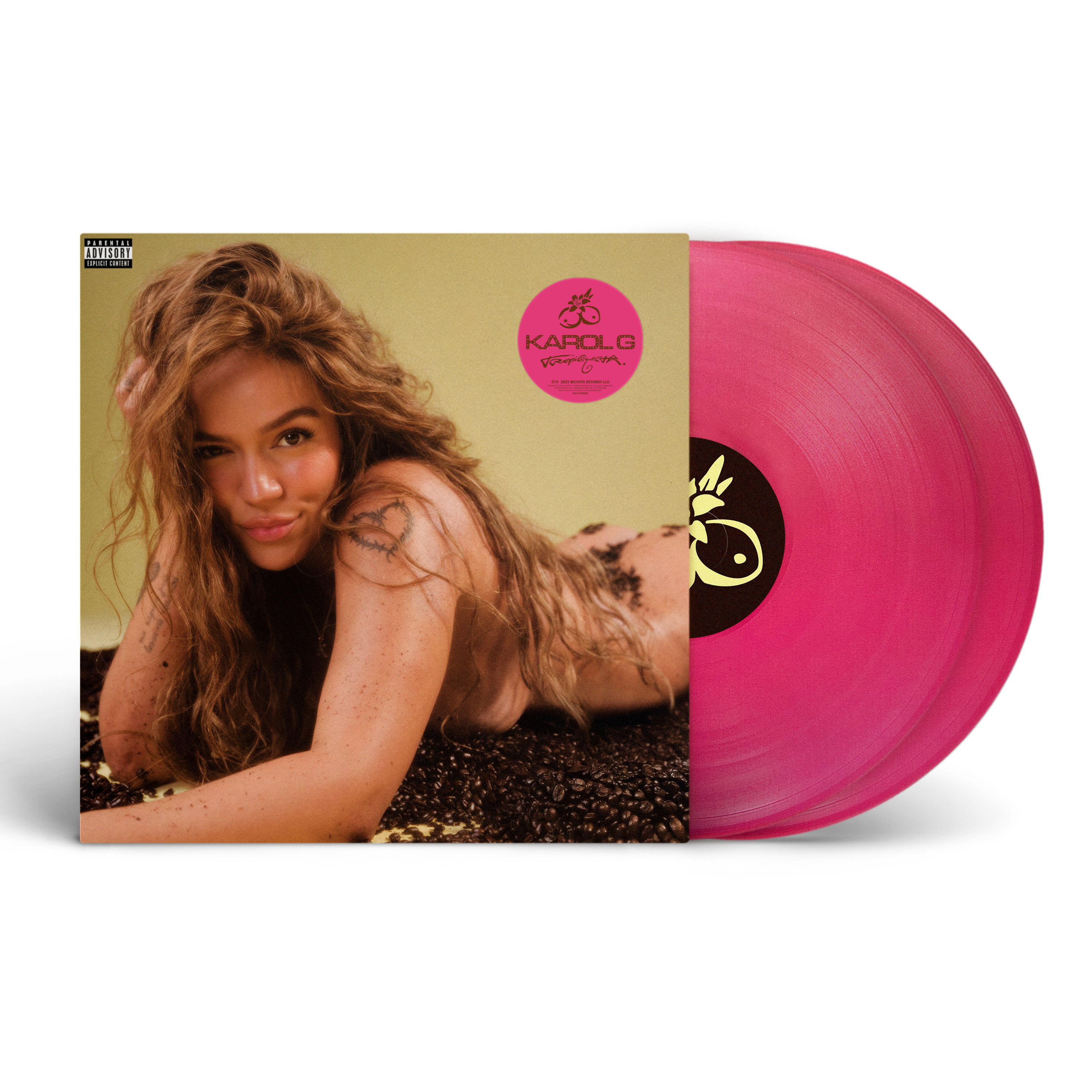 Karol G - Tropicoqueta Hibiscus Pink 2LP Vinyl (Alt Cover Store Exclusive)