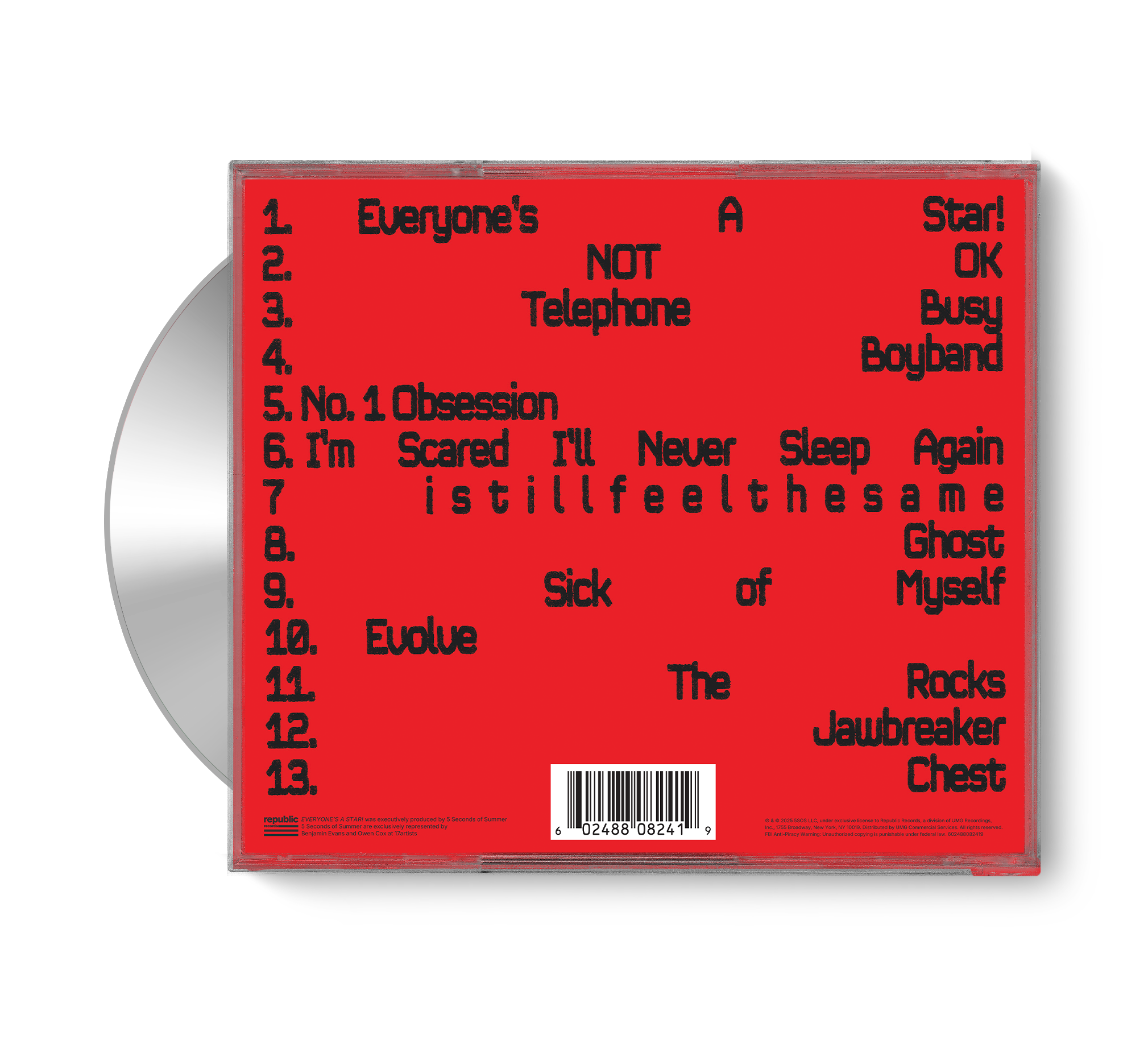 EVERYONE'S A STAR! (Ashton Deluxe) Store Exclusive CD + Signed Art Card