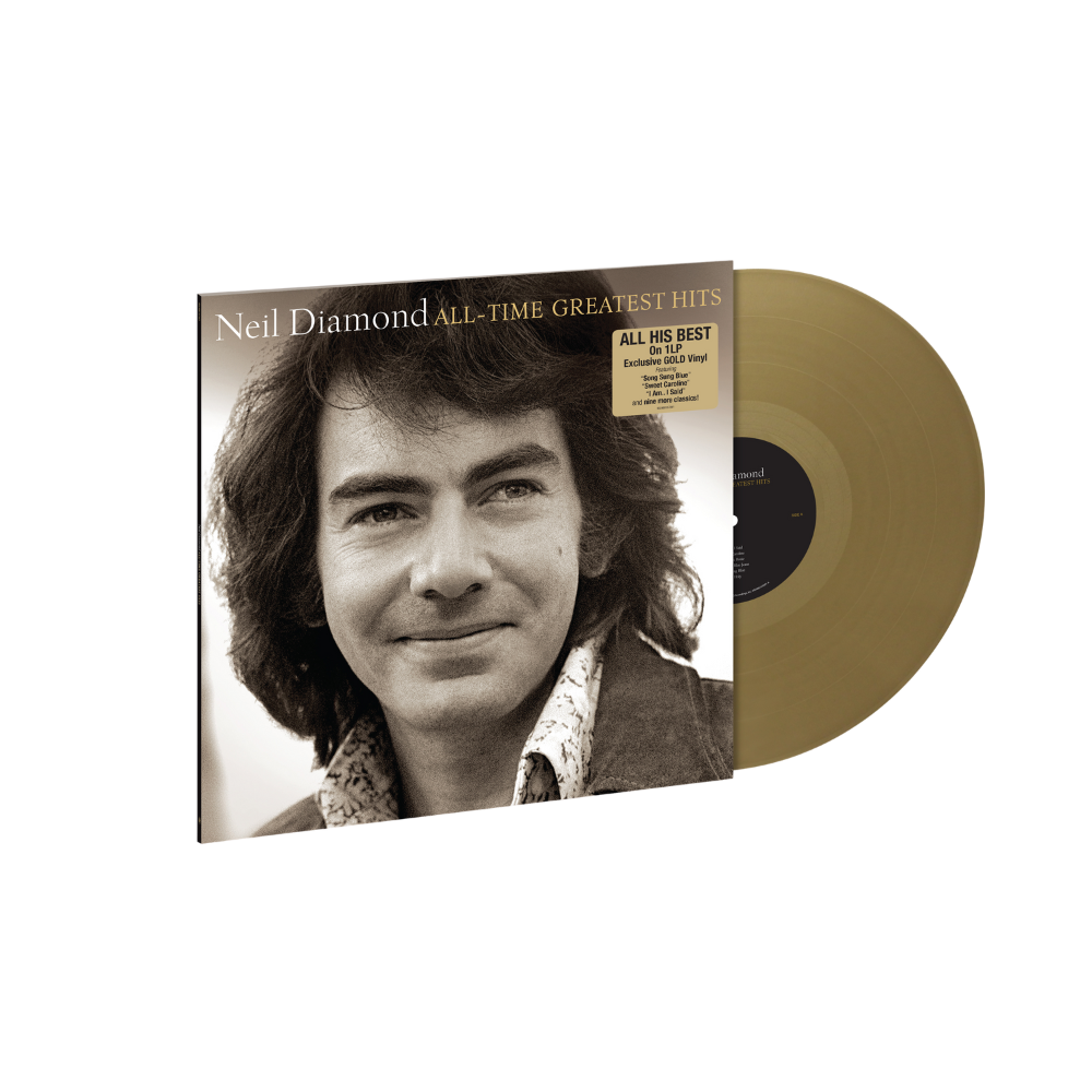 Neil Diamond - All-Time Greatest Hits: Exclusive Metallic Gold Vinyl LP