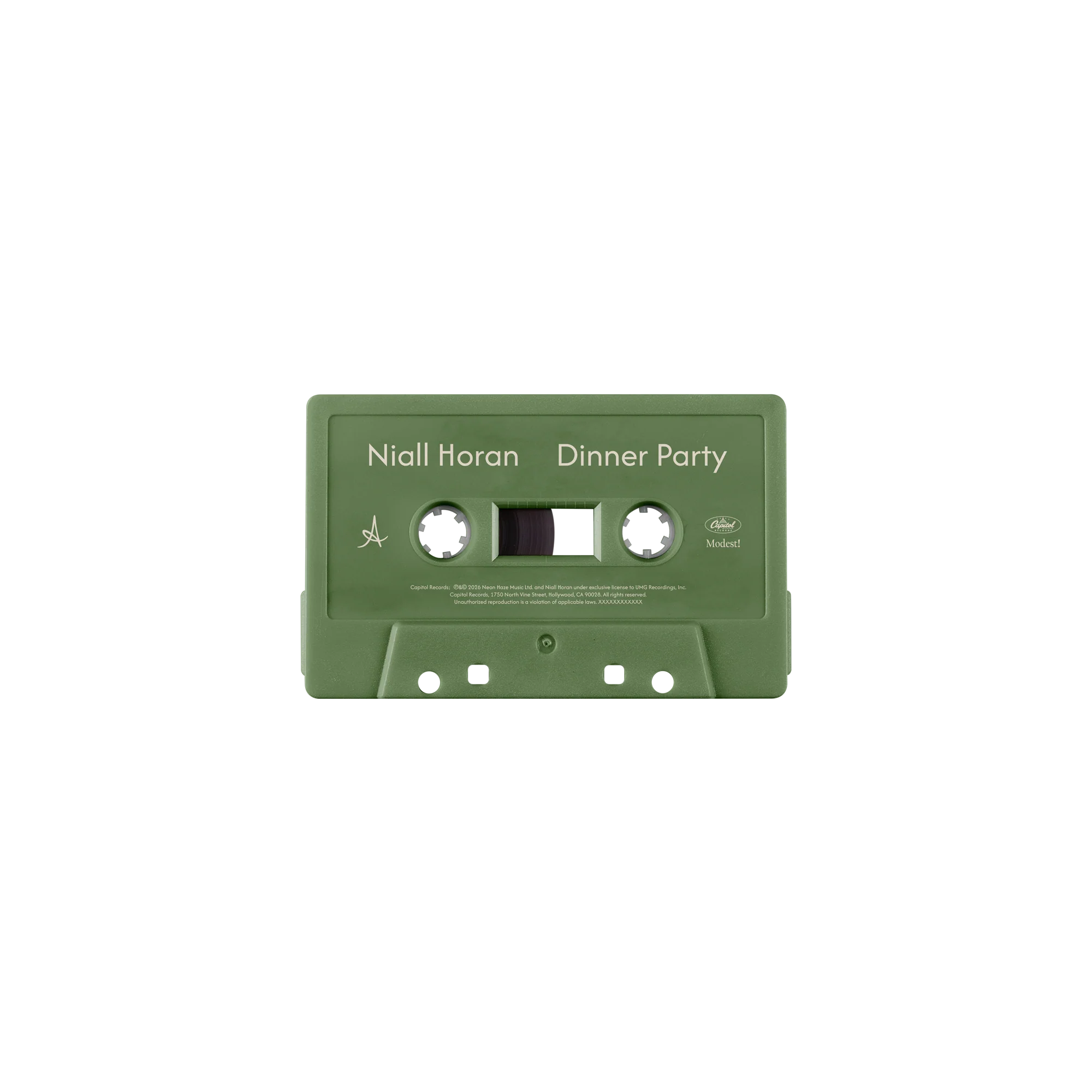 Dinner Party - Sage Cassette + Signed Art Card