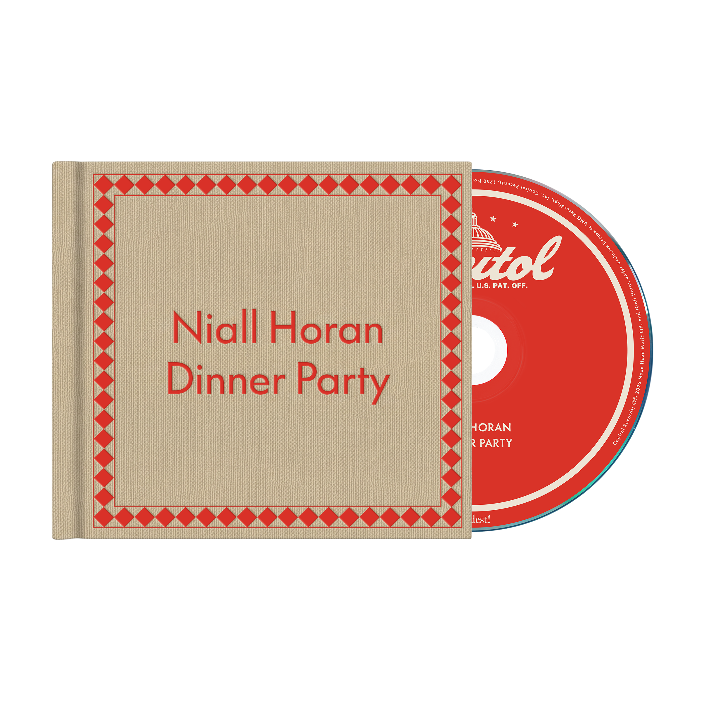 Niall Horan - Dinner Party - Hardcover Book CD
