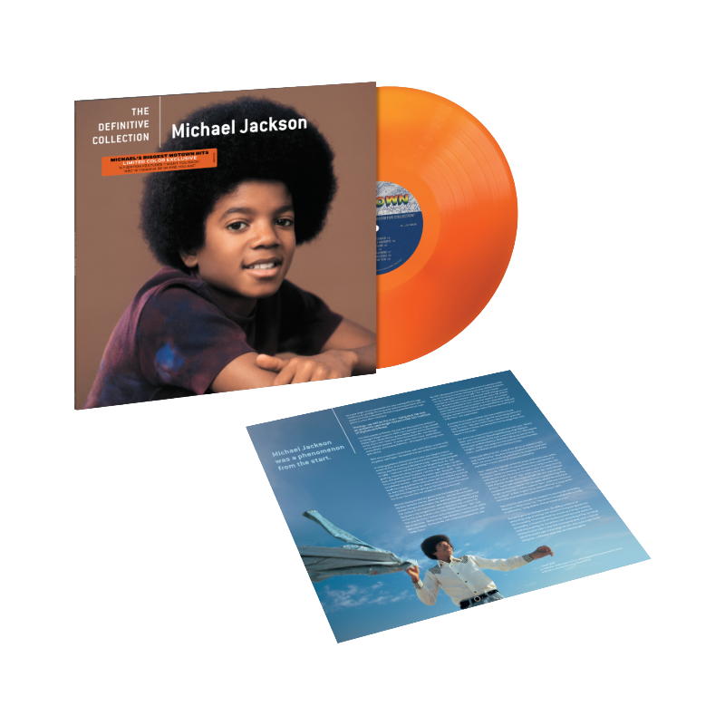Michael Jackson - The Definitive Collection: Exclusive Pumpkin Spice Orange Colour Vinyl LP