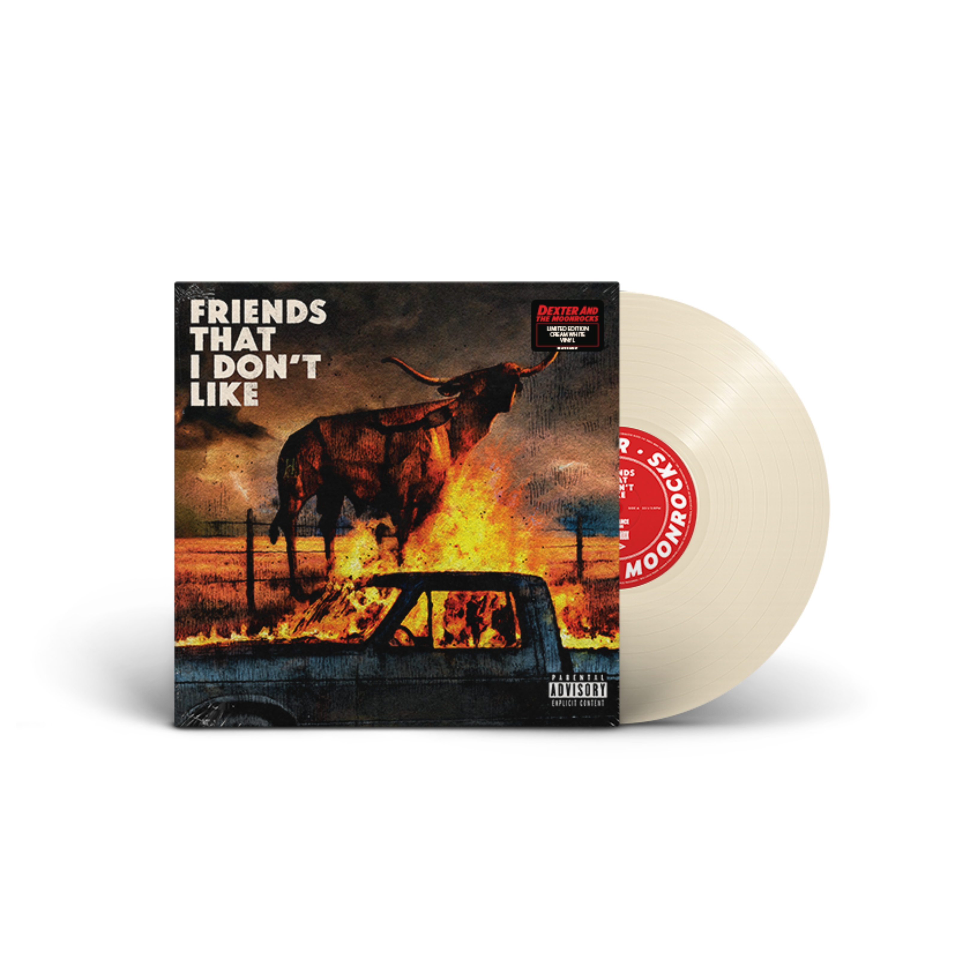 Dexter and The Moonrocks - Friends That I Don't Like Standard LP 