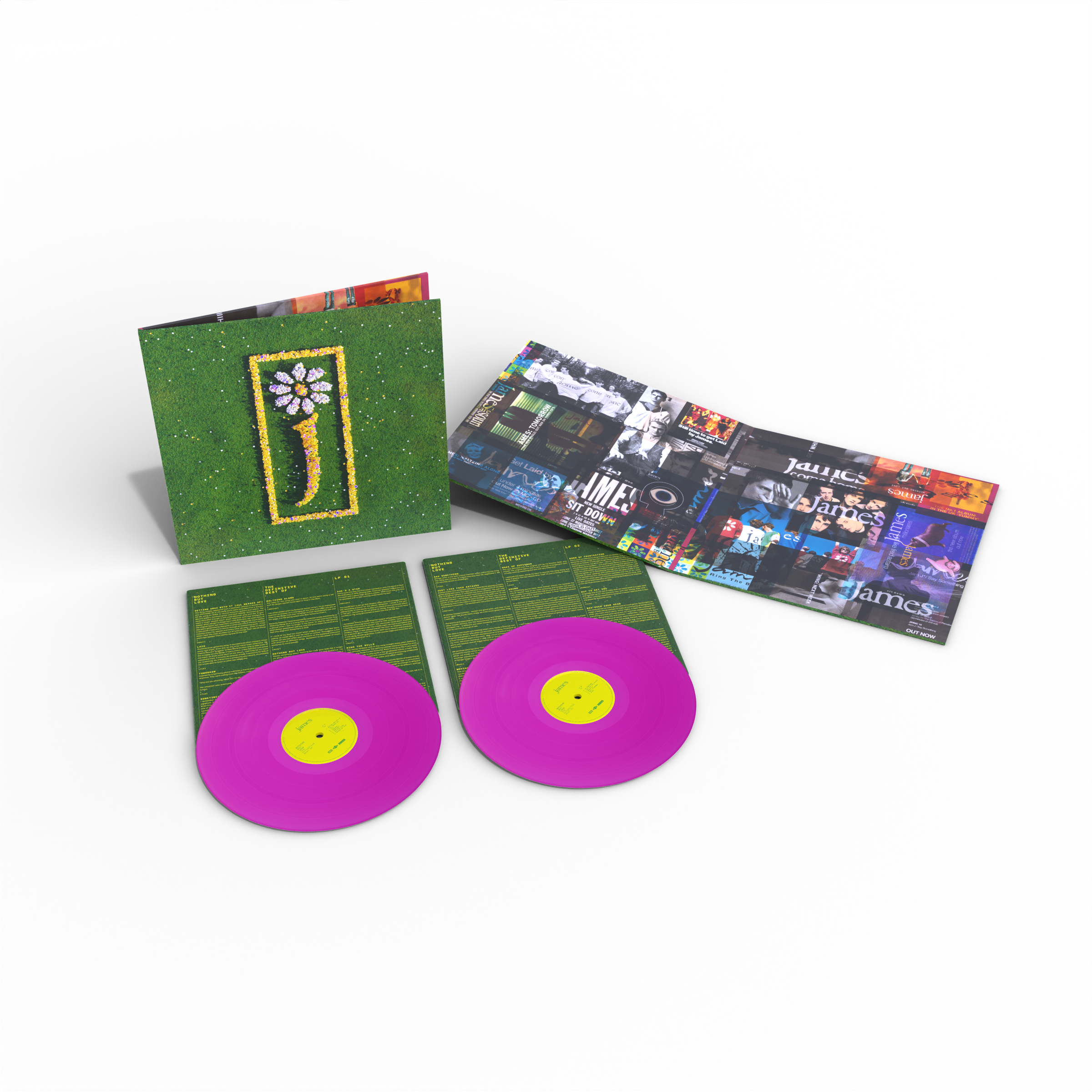 James - Nothing But Love - The Definitive Best Of: Exclusive Colour Vinyl 2LP