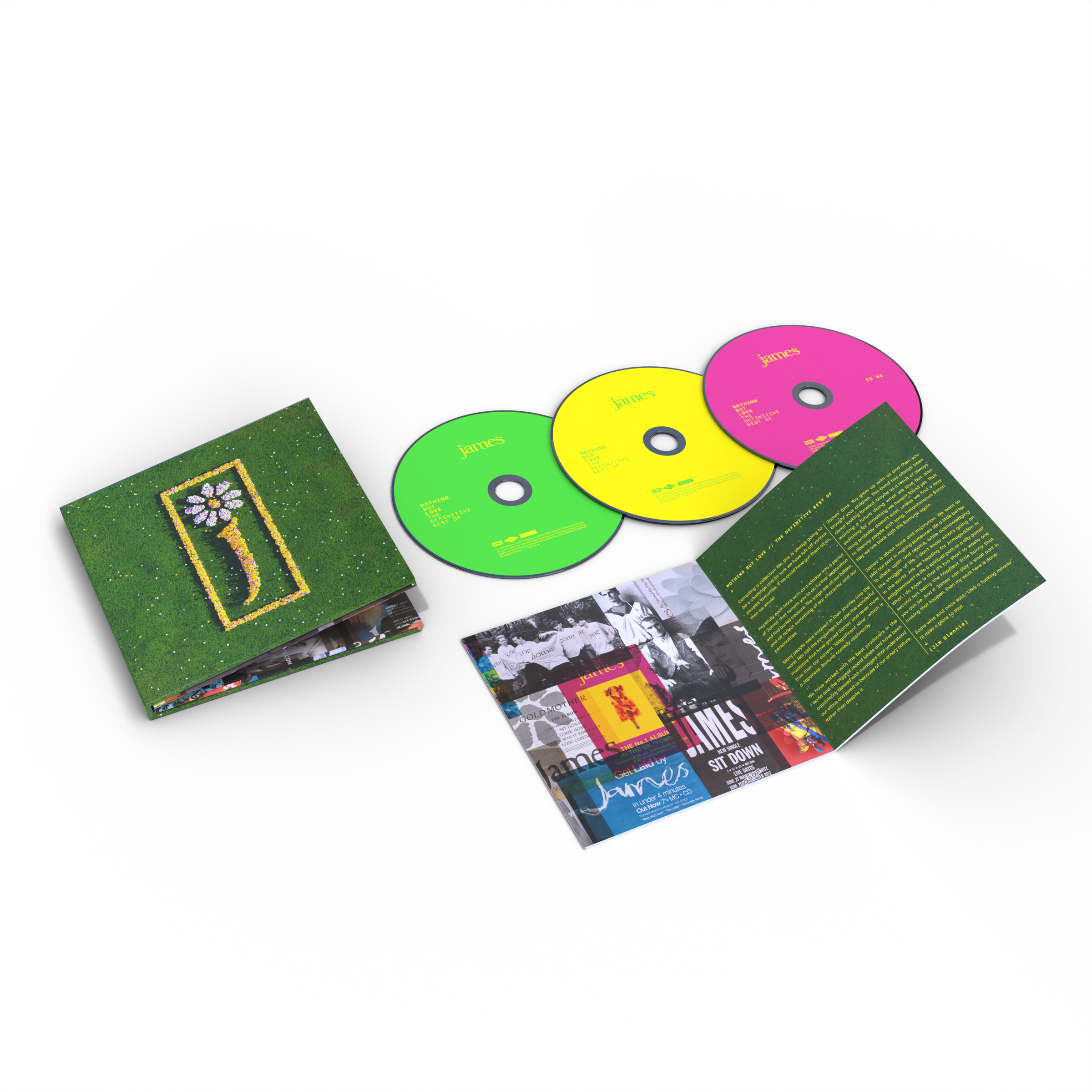 James - Nothing But Love - The Definitive Best Of: 3CD