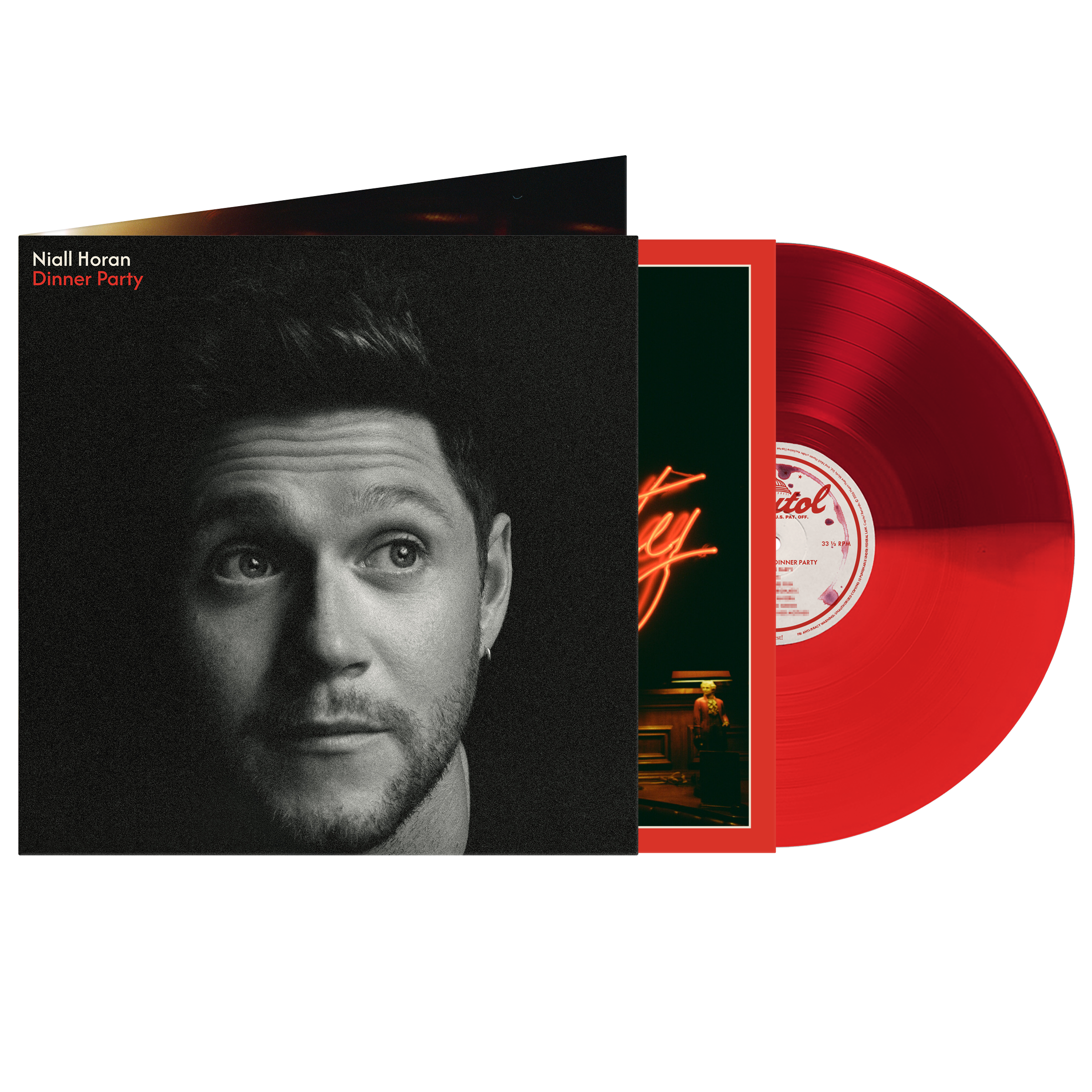 Dinner Party - Red Booth Edition Vinyl + Signed Art Card