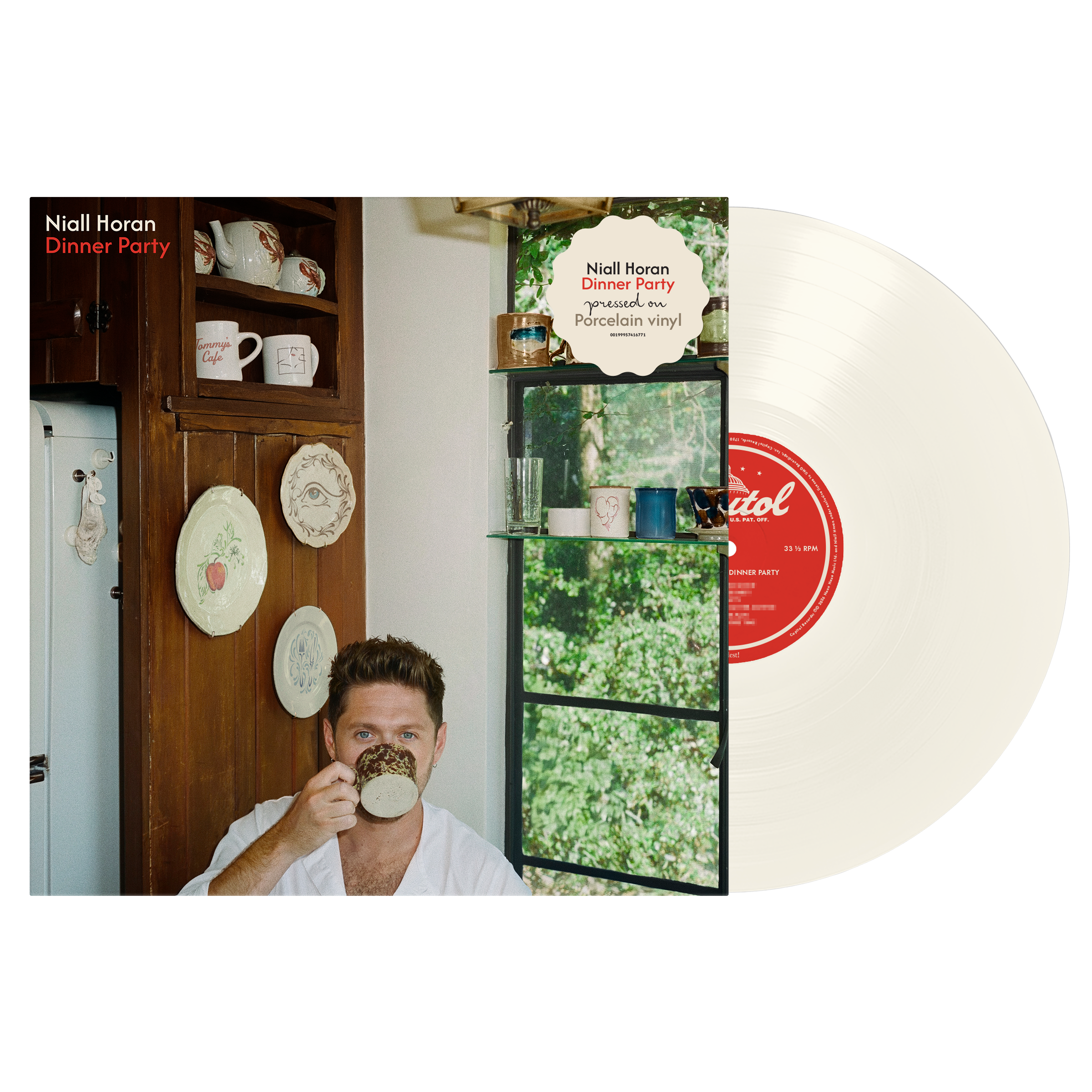 Dinner Party - Porcelain Vinyl + Signed Art Card