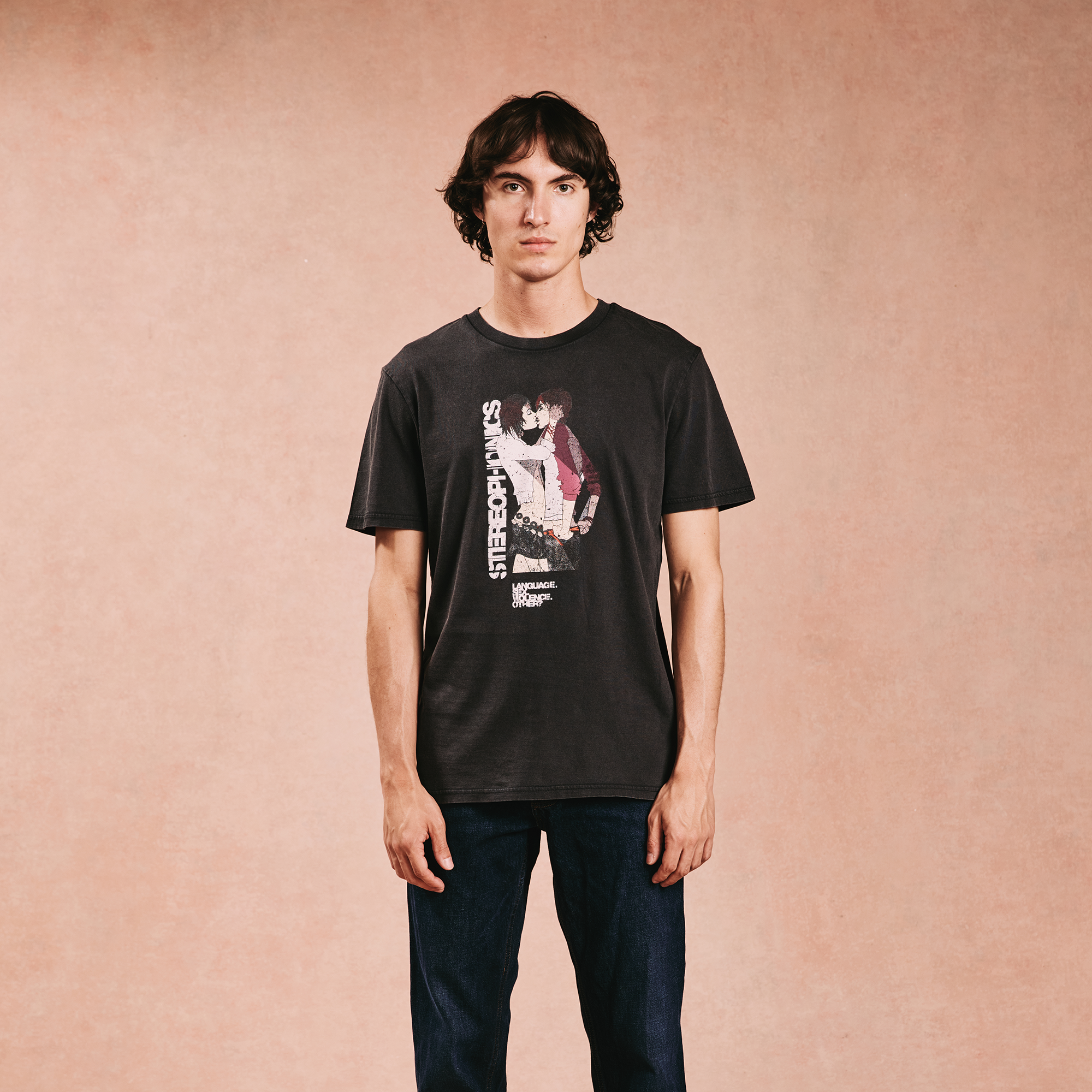 Stereophonics - Vintage Language.Sex.Violence.Other? Faded Black T-Shirt