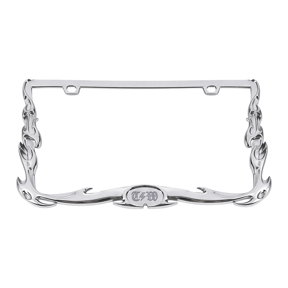 The Warning - Kerosene License Plate Frame
