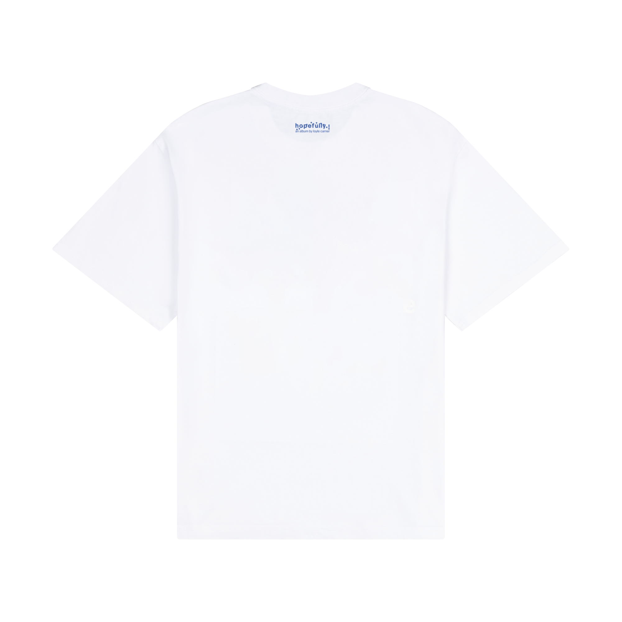 Loyle Carner - hopefully ! white table top t-shirt