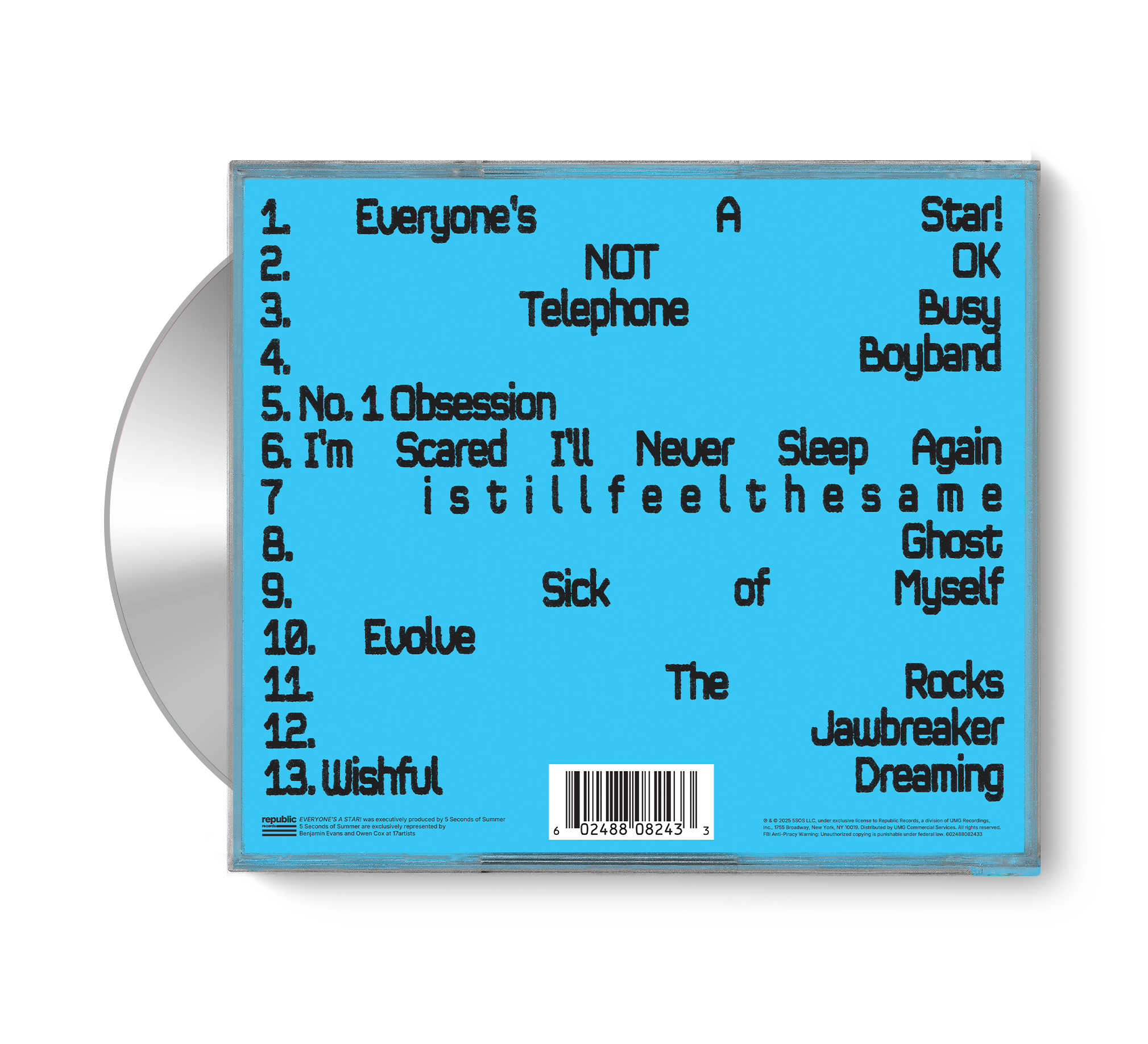 EVERYONE'S A STAR! (Michael Deluxe) Store Exclusive CD + Signed Art Card