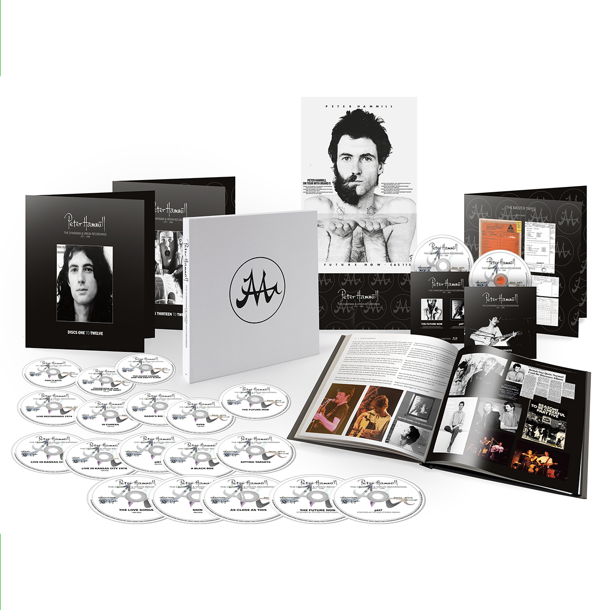 Peter Hammill - The Charisma & Virgin Recordings 1971-1986: 18CD + Blu Ray Boxset