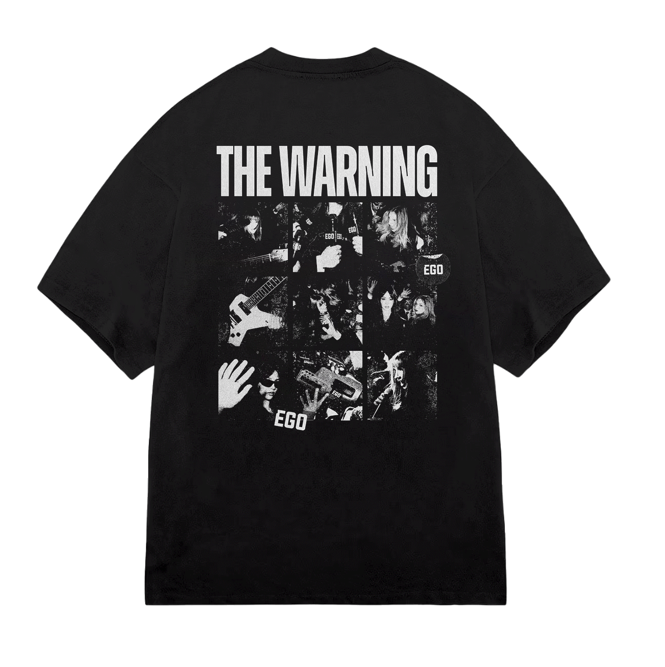 The Warning - Ego Sticker T-Shirt (Black)
