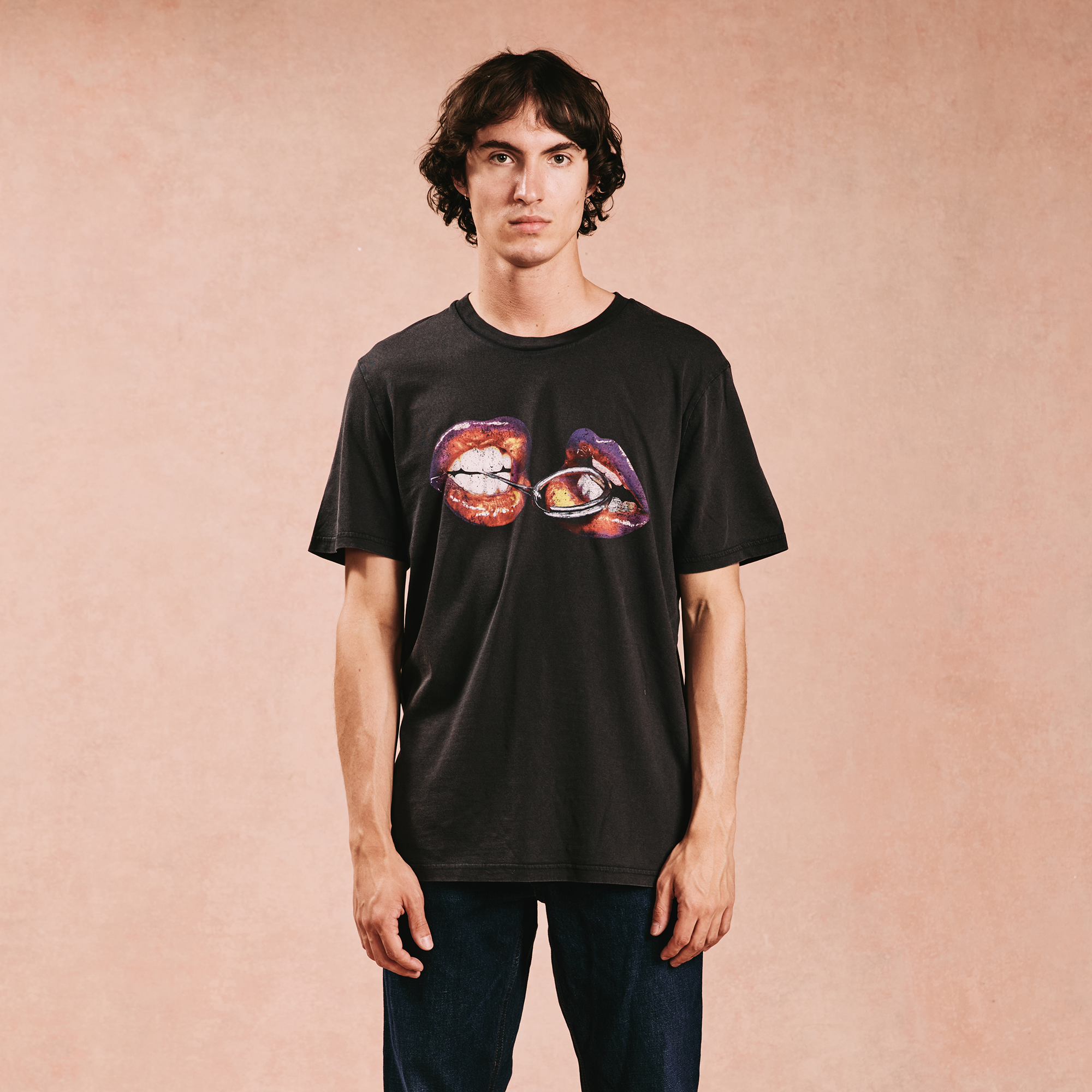 Stereophonics - Vintage Pull The Pin Faded Black T-Shirt