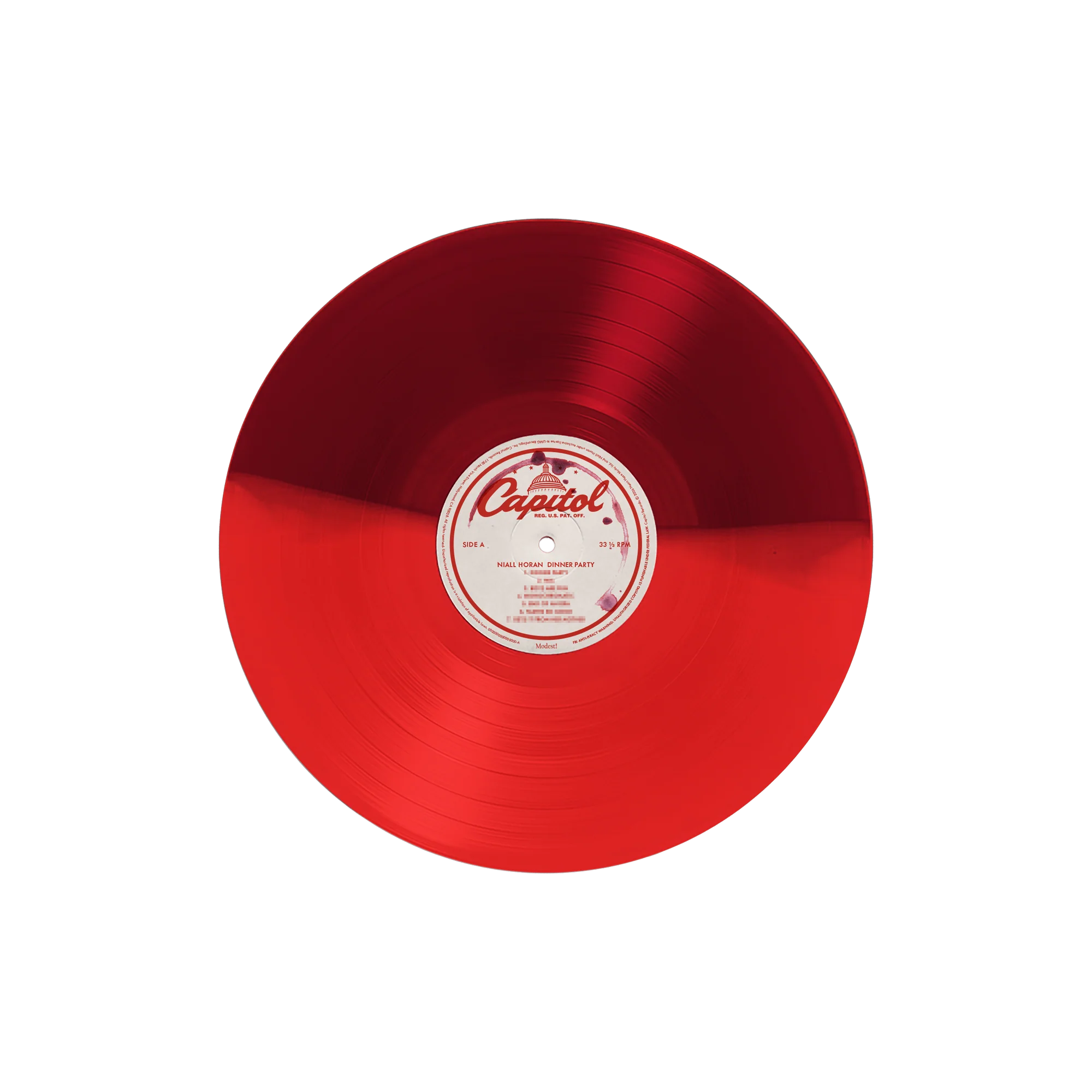 Dinner Party - Red Booth Edition Vinyl + Signed Art Card