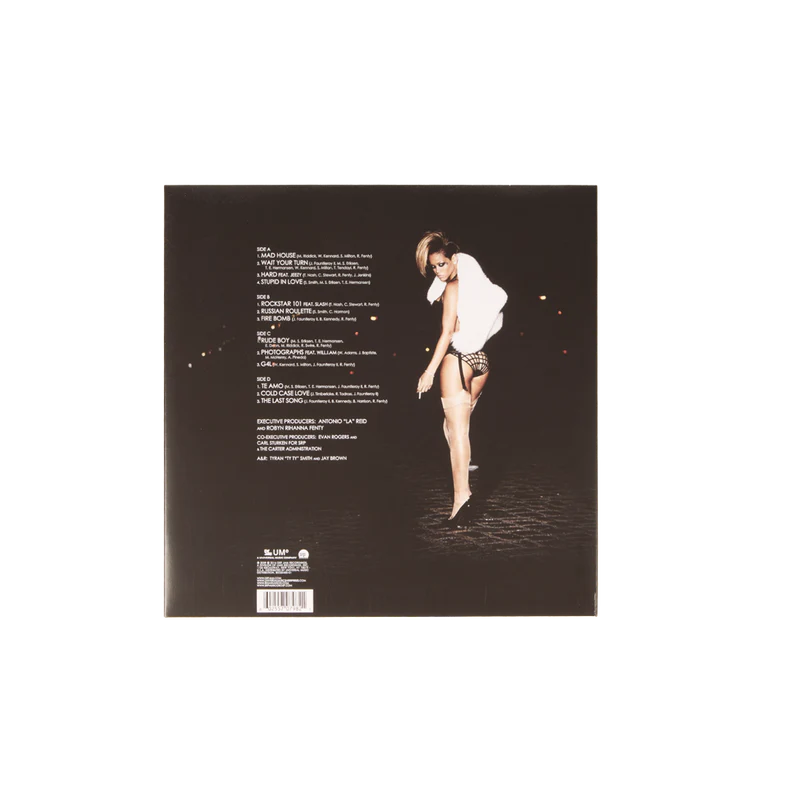 Rihanna - Rated R: Translucent Black Ice Vinyl 2LP