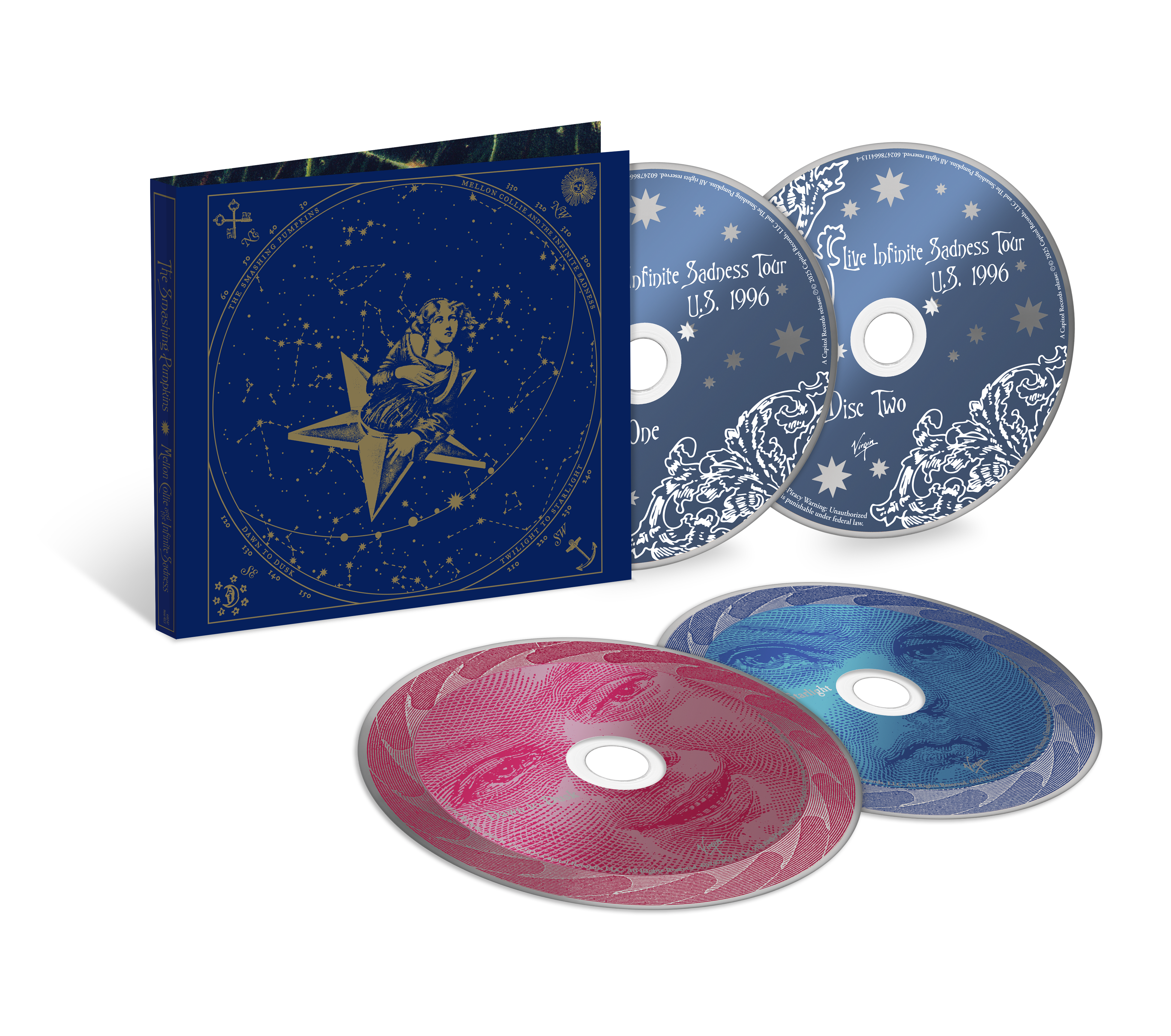 The Smashing Pumpkins - Mellon Collie And The Infinite Sadness: 30th Anniversary Super Deluxe 4CD Box Set