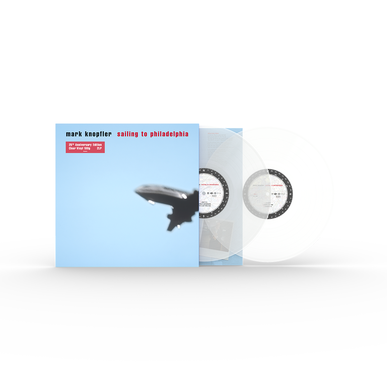 Mark Knopfler - Sailing To Philadelphia: Transparent Vinyl 2LP