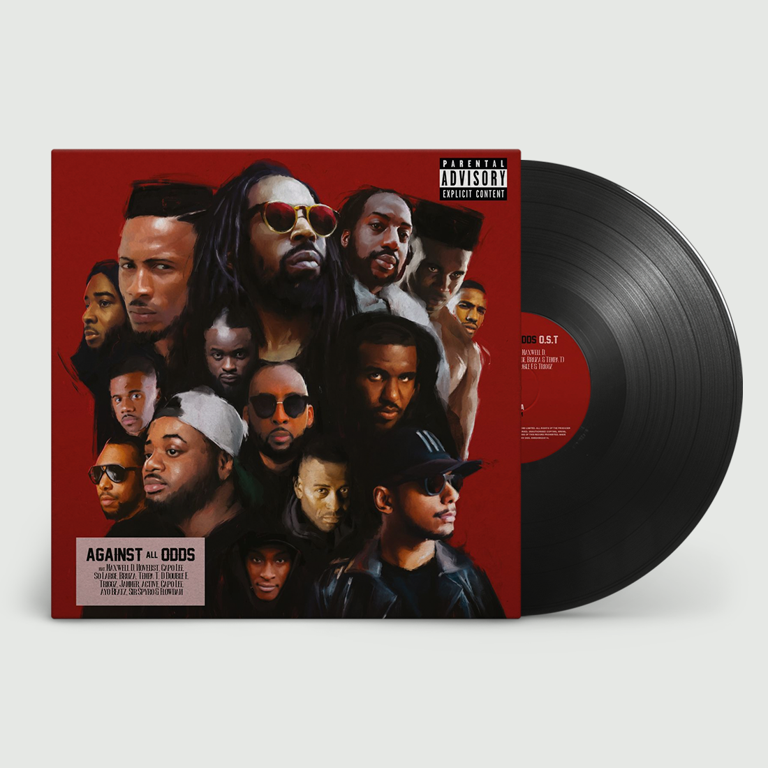 Against All Odds, Maxwell D, Novelist, Capo Lee, So Large, Bruza, Tempa T - Against All Odds: Vinyl LP