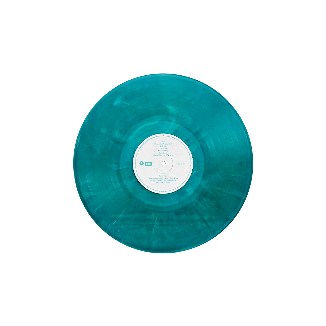 There's Always More That I Could Say - Aquamarine Marble LP + Signed Art Card