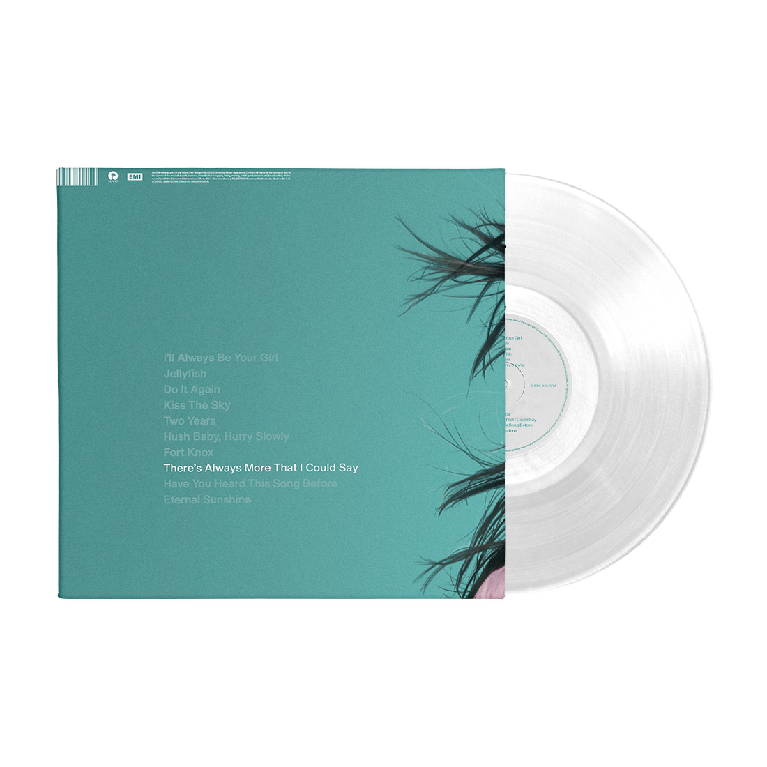 There's Always More That I Could Say - Crystal Clear LP + Signed Art Card