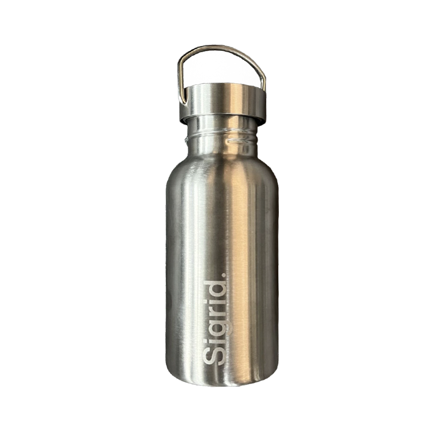Sigrid - Logo Metal Water Bottle