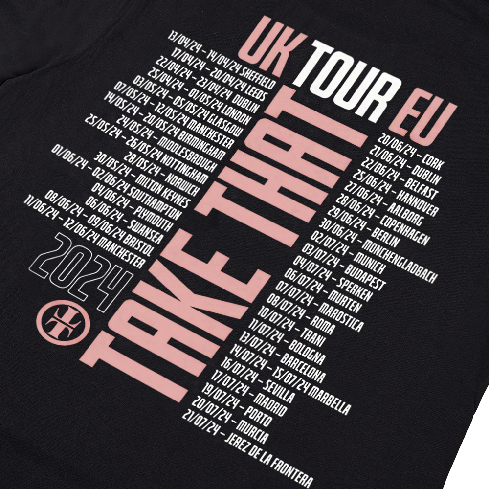 Take That - This Life Tour Dateback T-Shirt