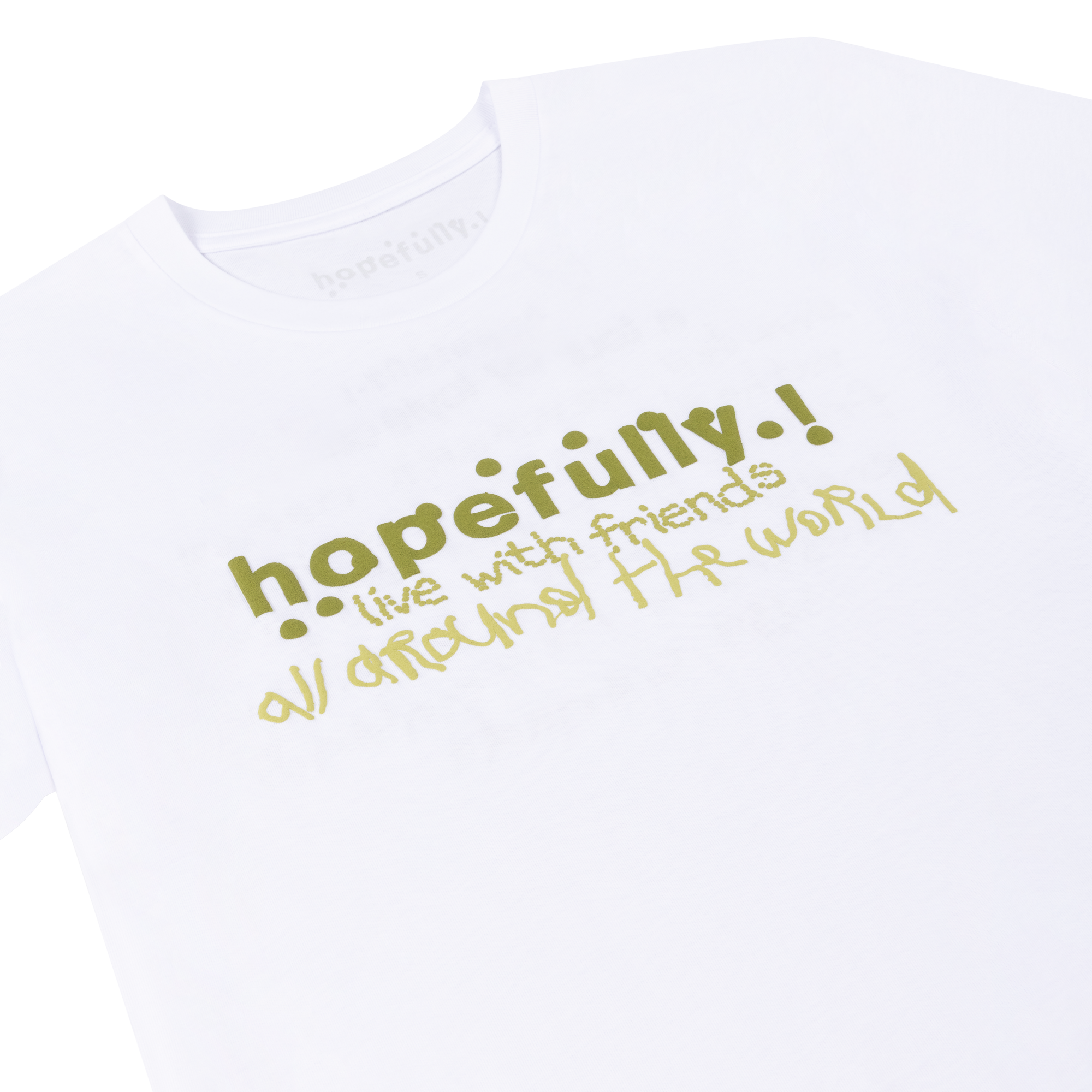 Loyle Carner - hopefully ! white tour t-shirt