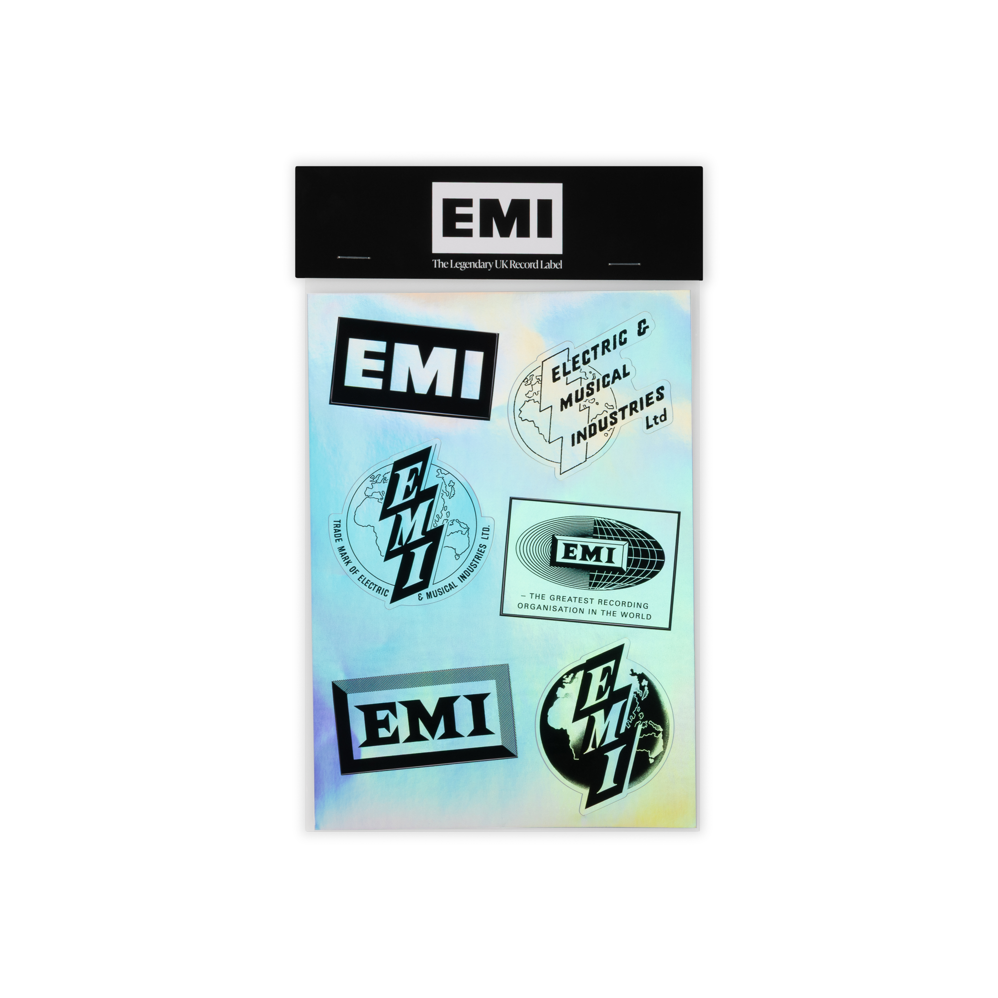 EMI - EMI Holographic Logo Sticker Pack