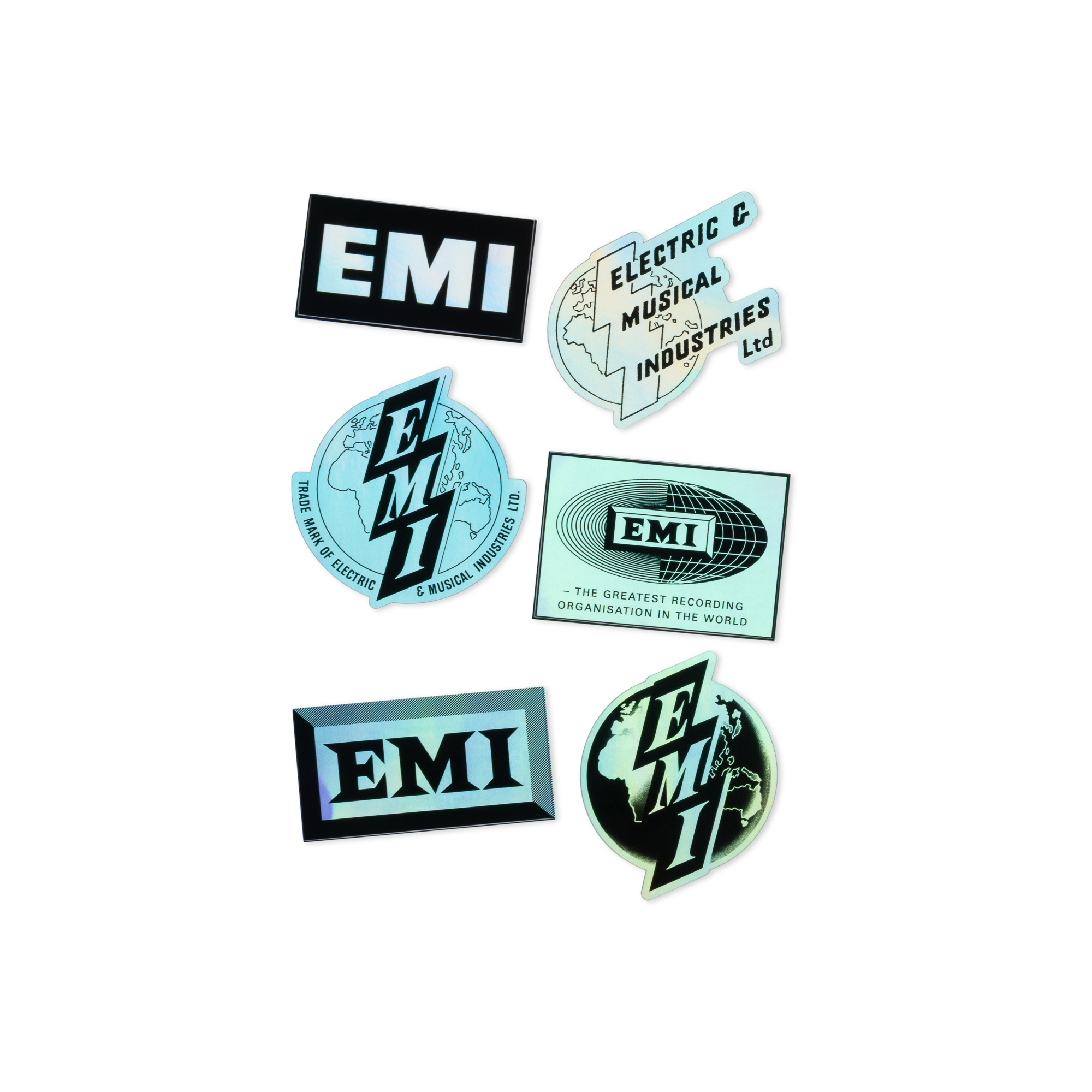 EMI - EMI Holographic Logo Sticker Pack
