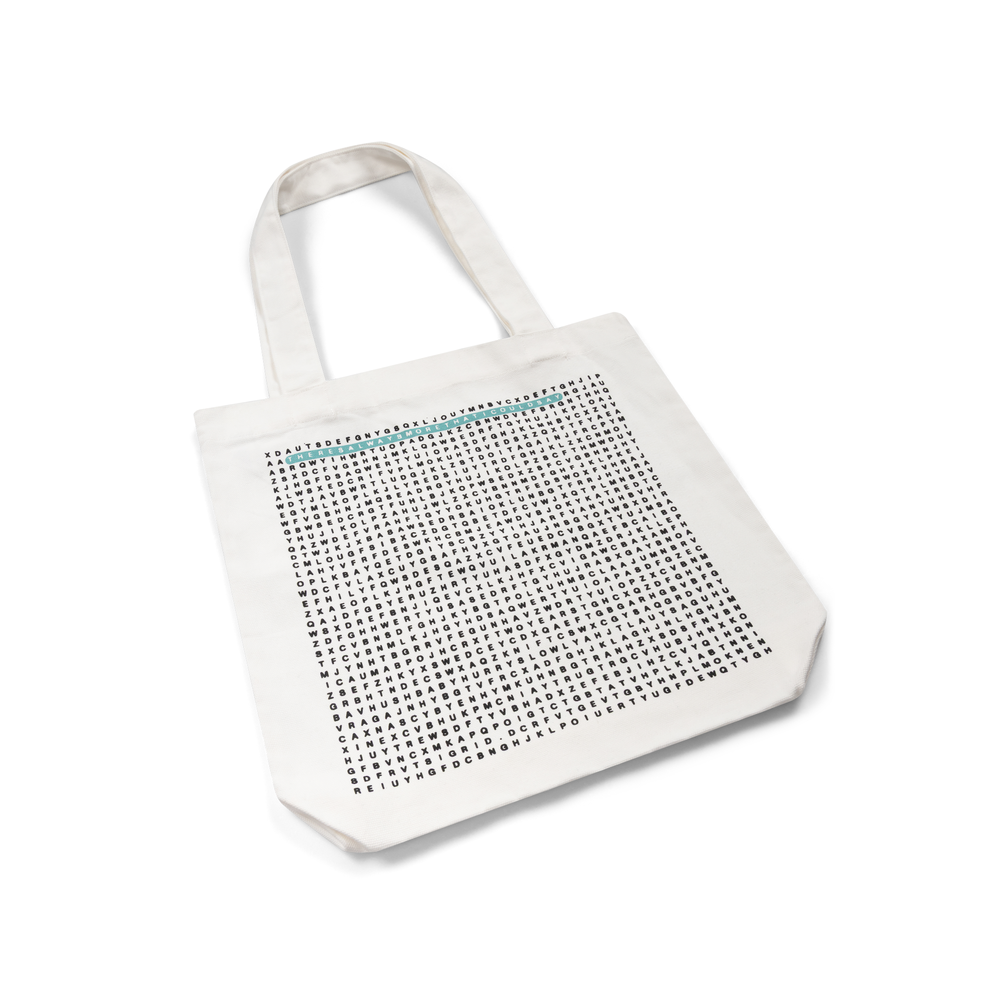Sigrid - Cream Word Search Tote Bag