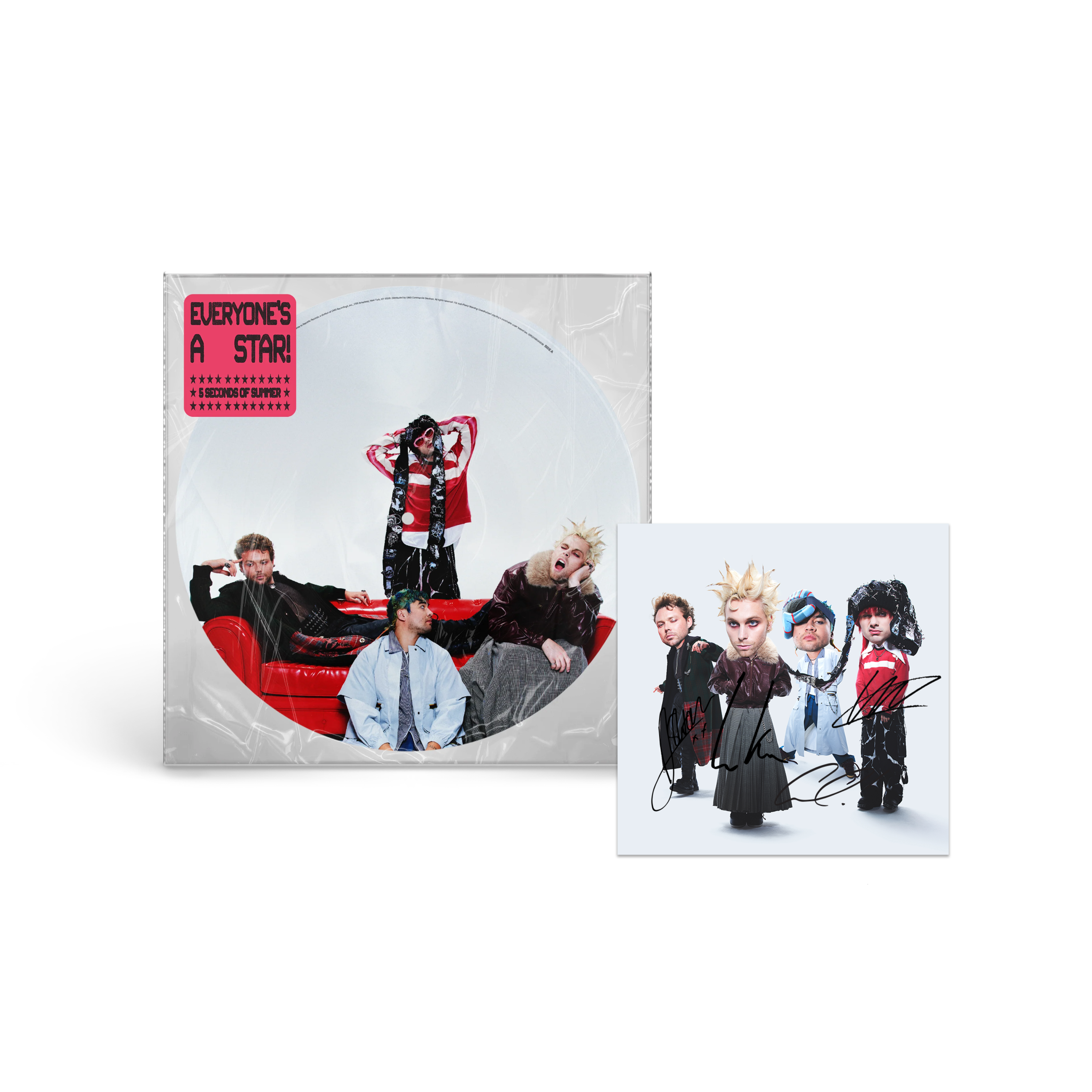 Everyone’s A Star! Exclusive Picture Disc + Signed Art Card